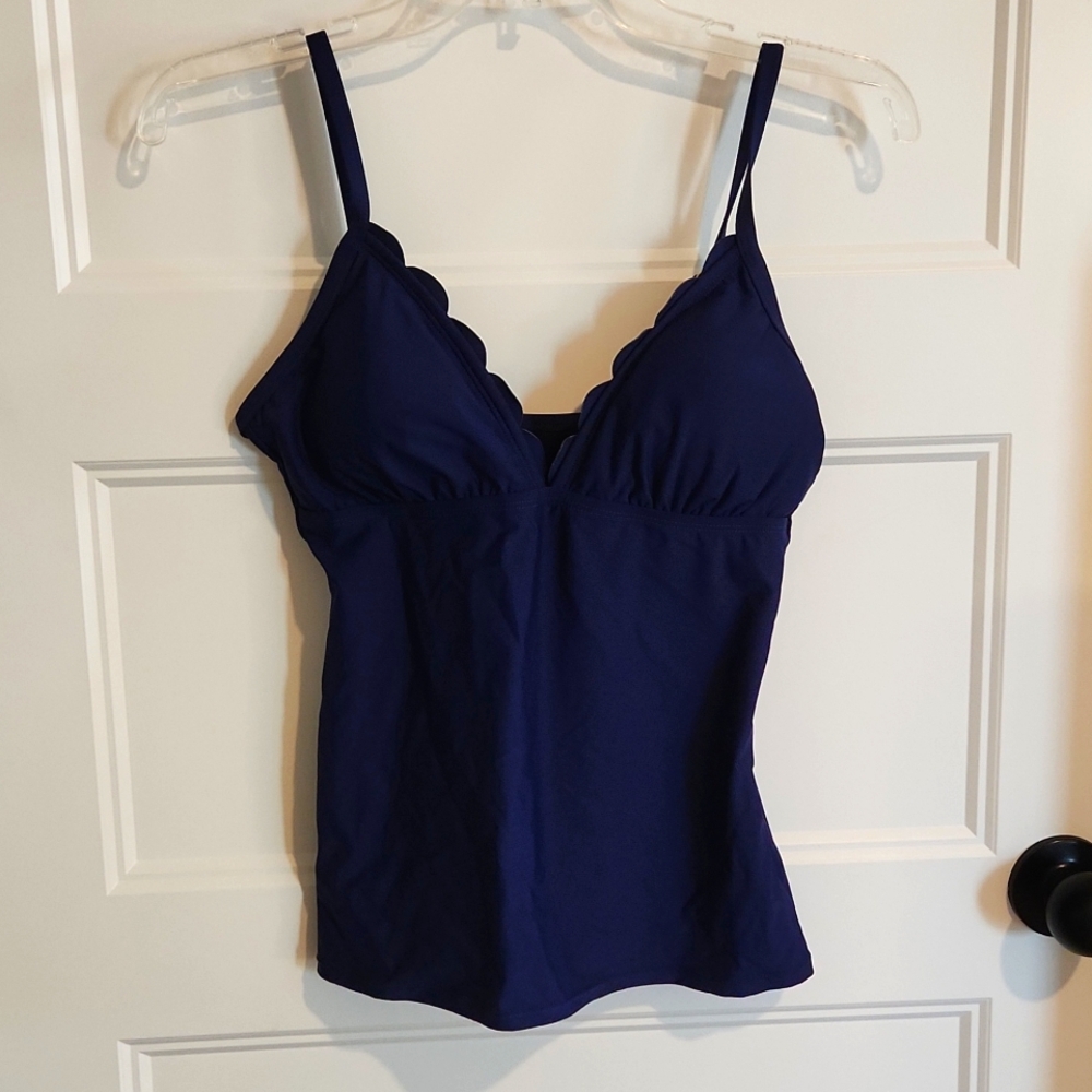 Freshwater Swimsuit Navy Blue Women's Top